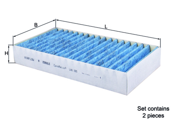 MAHLE Pollenszűrő LAO295/S_MAHLE