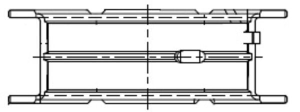 MAHLE Főtengelycsapágy 001FL21834000_MAHLE