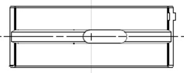 MAHLE Főtengelycsapágy 213HL21652000_MAHLE