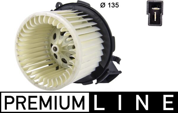 MAHLE Ventilátor, utastér AB100000P_MAHLE