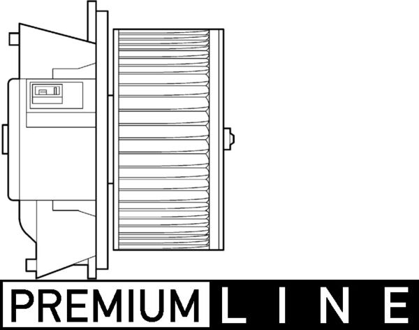 MAHLE Ventilátor, utastér AB107000P_MAHLE