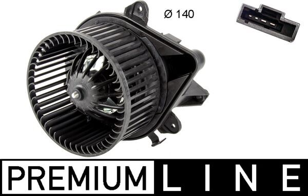 MAHLE Ventilátor, utastér AB112000P_MAHLE