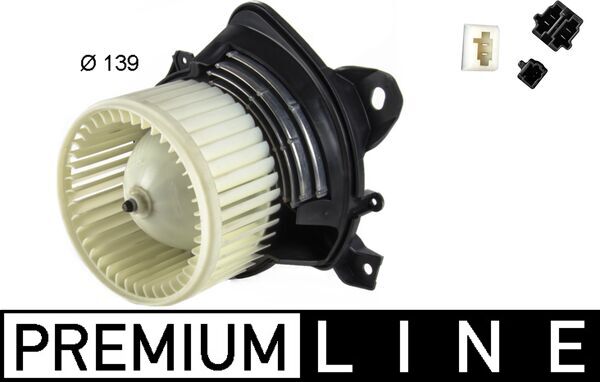 MAHLE Ventilátor, utastér AB141000P_MAHLE