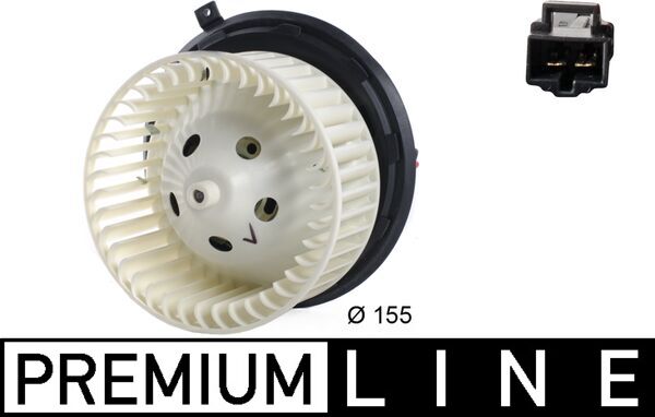 MAHLE Ventilátor, utastér AB159000P_MAHLE