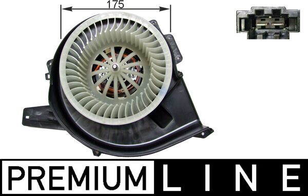 MAHLE Ventilátor, utastér AB20000P_MAHLE