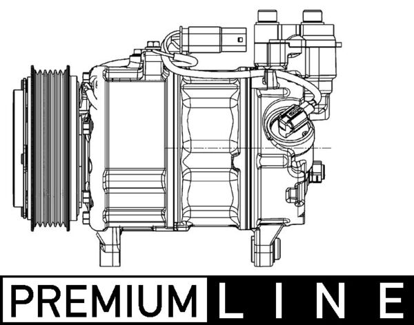 MAHLE Klímakompresszor ACP599000P_MAHLE