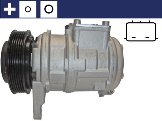 MAHLE Klímakompresszor ACP834000S_MAHLE