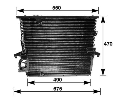 MAHLE Klímahűtő AC147000S_MAHLE