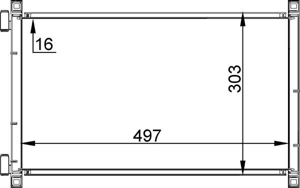 MAHLE Klímahűtő AC238000S_MAHLE