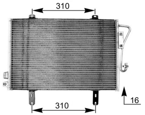 MAHLE Klímahűtő AC253000S_MAHLE