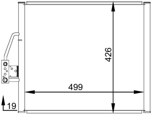 MAHLE Klímahűtő AC277000S_MAHLE