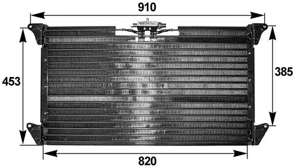 MAHLE Klímahűtő AC289000S_MAHLE