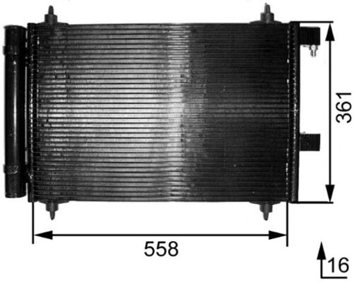 MAHLE Klímahűtő AC291000S_MAHLE