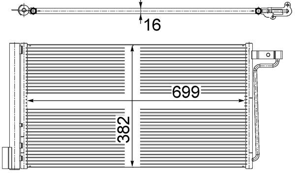 MAHLE Klímahűtő AC29000S_MAHLE