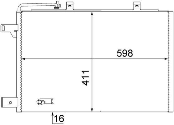 MAHLE Klímahűtő AC370000S_MAHLE