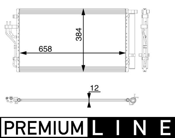 MAHLE Klímahűtő AC56000P_MAHLE