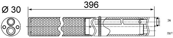 MAHLE Klímaszárító patron AD244001S_MAHLE