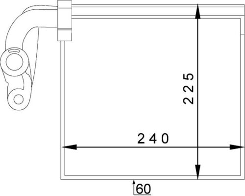 MAHLE Klímaszárító patron AE145000P_MAHLE