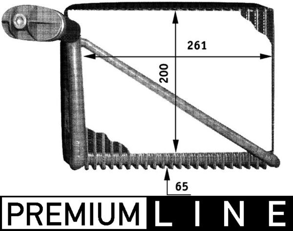 MAHLE Klímaszárító patron AE48000P_MAHLE