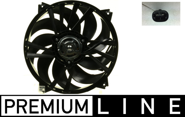 MAHLE Ventilátor, vízhűtő CFF288000P_MAHLE