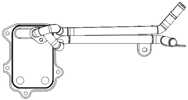 MAHLE Olajhűtő CLC188000S_MAHLE