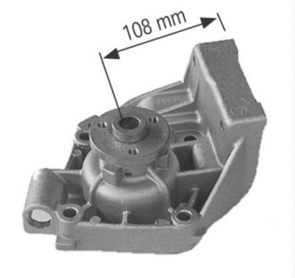 MAHLE Vízpumpa CP183000S_MAHLE