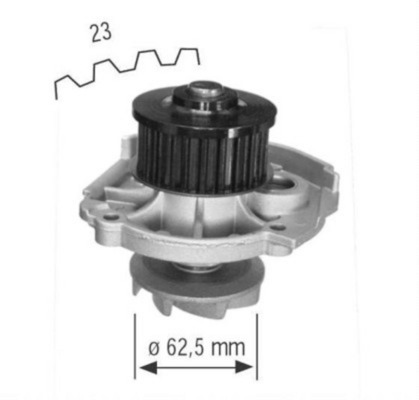 MAHLE Vízpumpa CP45000S_MAHLE