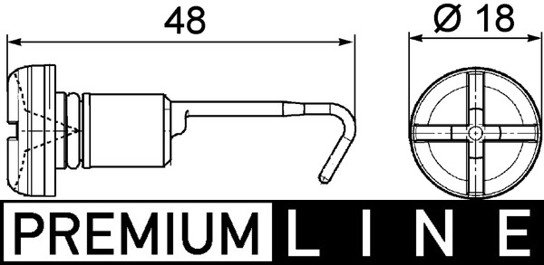 MAHLE Hűtősapka CRX49000P_MAHLE