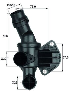 MAHLE Termosztát TI687_MAHLE