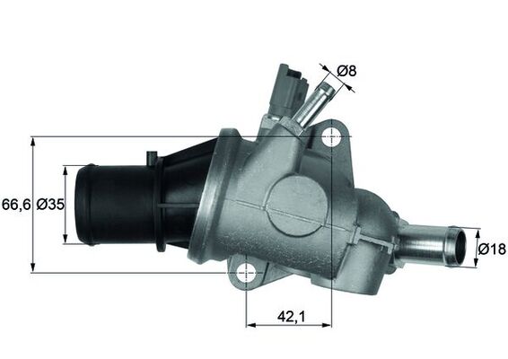 MAHLE Termosztát TI16788_MAHLE