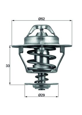 MAHLE Termosztát TX7788D_MAHLE