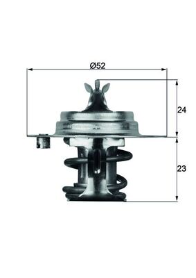 MAHLE Termosztát TX788DS_MAHLE