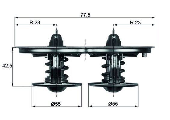 MAHLE Termosztát TX3280D_MAHLE