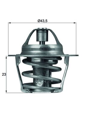 MAHLE Termosztát TX6183_MAHLE