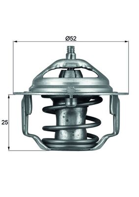 MAHLE Termosztát TX6488_MAHLE