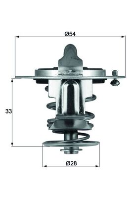 MAHLE Termosztát TX7282_MAHLE