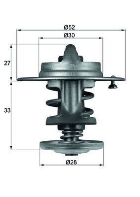 MAHLE Termosztát TX8083_MAHLE