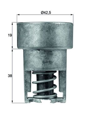 MAHLE Termosztát TX9882_MAHLE