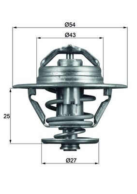 MAHLE Termosztát TX9379D_MAHLE