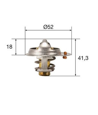 MAHLE Termosztát TX8582_MAHLE