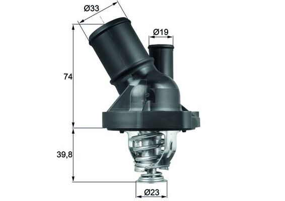 MAHLE Termosztát TI20082_MAHLE