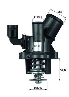 MAHLE Termosztát TM1798_MAHLE