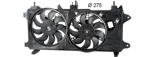 MAHLE Ventilátor, vízhűtő CFF358000P_MAHLE