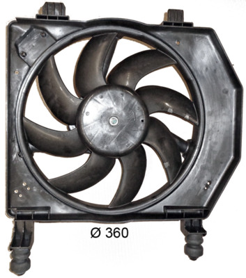 MAHLE Ventilátor, vízhűtő CFF388000S_MAHLE