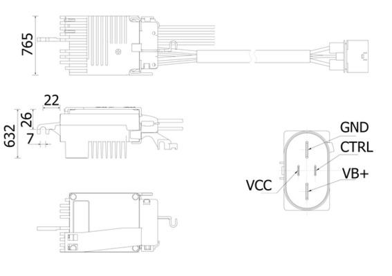 MAHLE Fűtéskapcsoló ABR79000S_MAHLE