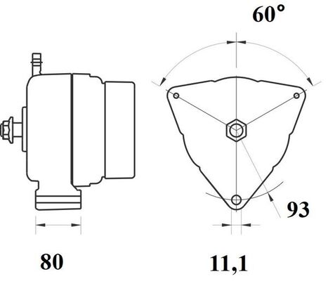 MAHLE Generátor MG795_MAHLE