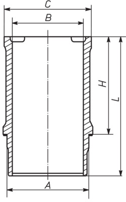 MAHLE Hengerpersely 039WN1501_MAHLE