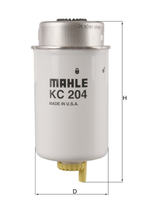 MAHLE Üzemanyagszűrő KC204_MAHLE