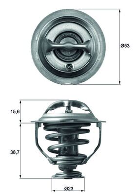 MAHLE Termosztát TX11795D_MAHLE