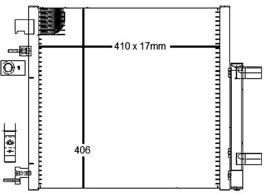 MAHLE Klímahűtő AC128000S_MAHLE